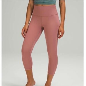 Lululemon Align Crop *21" Spiced Chai Size 6